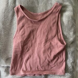 Pink Crop Top